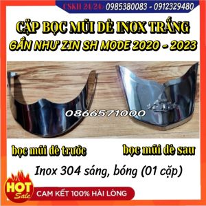 [Mode 2020 – 2023] - Ốp Pô Sh Mode - Che Ống Xả Xe Sh Mode – Chụp Pô Zin Theo Xe – Nhựa ABS (Ảnh Sản Phẩm Tự Chụp)