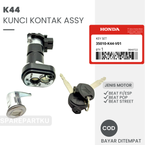 K44 KUNCI KONTAK ASSY BEAT FI BEAT ESP BEAT POP BEAT STREET/ KONCI/ KUALITAS PAS DAN AWET/ KEY
