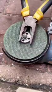 Máy mài góc Tấm áp suất lục giác Phụ kiện phần cứng Đai ốc đa năng loại 100