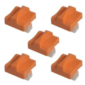 ใบมีดเครื่องทำลายเอกสาร5ชิ้นพร้อมระบบรักษาความปลอดภัยอัตโนมัติเพื่อการป้องกันการออกแบบสำหรับที่ตัดกระดาษขาวและดำ A4