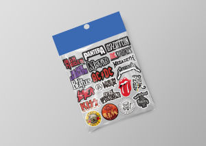 Sticker Pack Band Sticker Aesthetic Sticker Band Metal Rock Vol 2