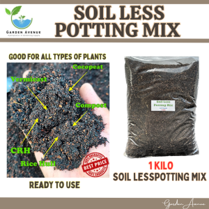 (1 KILO) Soil Less Potting Mix (100% Organic) For Ornamentals Succulent Cactus Veggies