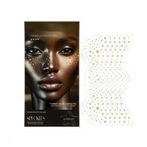 Makeup Patches Glitters Speckle Patches Glittering Freckles Face Glitters Speckle Patches for Festivals Halloween
