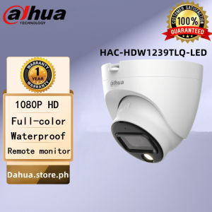 Dahua CCTV Camera(HAC-HDW1239TL-A-LED)2MP/5MP Full-color With audio IR20m Eyeball Indoor/Outdoor Waterproof AnalogCamera