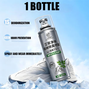 Shoe Odor Remover Spray – Antibacterial Deodorizer for Shoes & Socks | Keeps Feet Fresh All Day