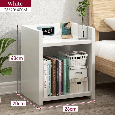 KEKEE Bedside Cupboard Simplicity Wooden Bedside Storage Cabinet Bedroom Side Table Side Cabinet Iemari Sebelah Katil Kabinet Storan Bilik Tidur 床头柜