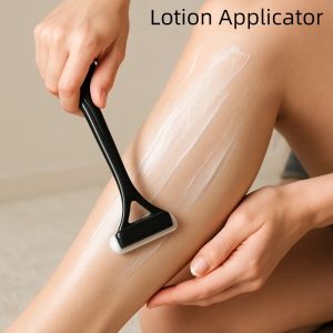 ED Long Handle Back Lotion Applicator Ergonomic Non-Slip Grip Adjustable Handle Applicator Self Care Plastic Ointment Applicator Skin Care