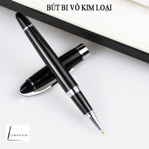 Bút ký tên cao cấp LURPENS 007/ Bút bi vỏ kim loại (Tặng Full Hộp đựng +2 Ngòi)
