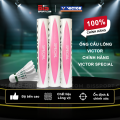Ống Cầu Lông Victor Special Hồng Chính Hãng - Độ Bền Cao, Ổn Định, Chính Xác, Cảm Giác Tốt. 