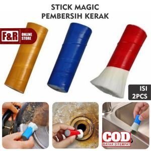 Alat Pembersih Karat Kerak Panci Wajan Kuali Peralatan Dapur Bahan Stainles Steel Logam Magic Stick