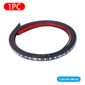 Đèn Dải Đèn Led Chạy Bộ Nhấp Nháy 12V 24V Cho Xe Tải Xe Van Đèn Tạo Không Khí Nhiều Màu Sắc Năng Động DRL Linh Hoạt