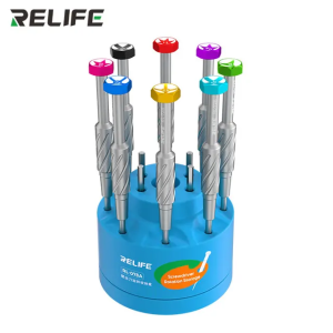 RELIFE RL-078A Screwdriver Tweezers Storage Box 360 Rotating Multifunctional Phone Repair Hand Tools Collecting Organizer
