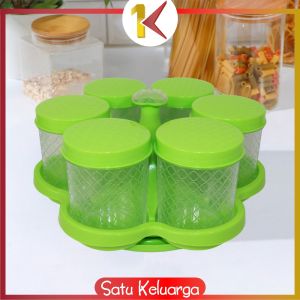 SK-C1246 Toples Kue Kering Lebaran Set Nampan Wadah Snack Tray Food Container/ Tempat Kue Set Nampan