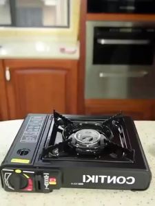 Windproof Portable Gas Stove Complete Kit Household Outdoor Camping Commercial Multi Purpose Cooker