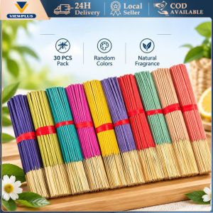 30Pcs Aromatherapy Incense Sticks Set Natural Long-Lasting Fragrances Mosquito Repellent Stick