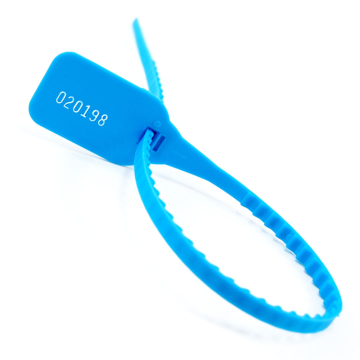 Truck Security Seals Pull Tite Tags Serial Numbered Zip Ties Tamper