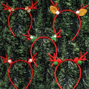 Kẹp tóc Noel kẹp tóc sừng hươu đỏ giáng sinh cho các nàng dạo phố siêu đáng yêu