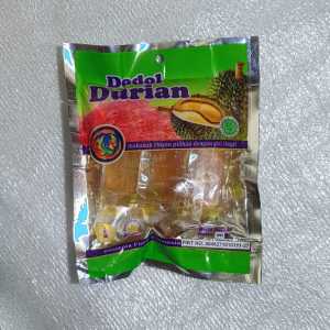 [ HALAL ] Kinjo Dodol Rumput Laut Rasa Buah Durian 90gr / Kinjo Dodol  Durian Flavor/ Snack Dodol Rumput Laut / Jelly Rumput Laut