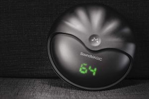 SoundMAGIC TWS50 G2 True Wireless Earbuds Bluetooth Earphones in Ear HiFi Stereo Headphones IPX6 Waterproof Touch Control Headset with Portable Charging Case Black White