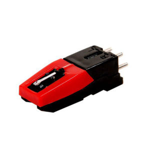 Ruby Stylus Replacement for Vinyl Record Player Turntable Cartridge with Diamond Tip