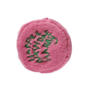 Ví tròn sang trọng túi ví dễ thương với dây kéo Keychain thay đổi nhỏ Ví cho nữ xách tay Túi mỹ phẩm