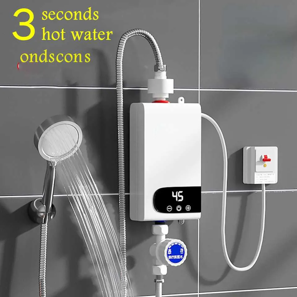 Pemanas Portable Electric Shower Heater Outdoor Portable Portable