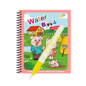 Reusable Water Books For Kids Portable Educational Drawing Toy Enhancing Imagination And Color Recognition