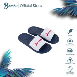 Step Slide Blue White Red Mens Slides