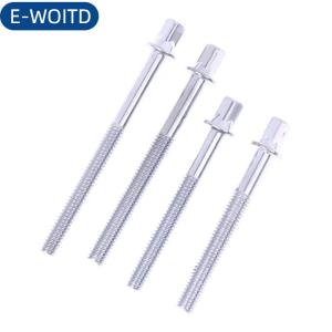 E-WOITD 12 cái trống căng thẳng que trống Lug bu lông mạnh mẽ trống vít 5 6mm W máy giặt trống Lug vít trống cho Jazz trống sửa chữa