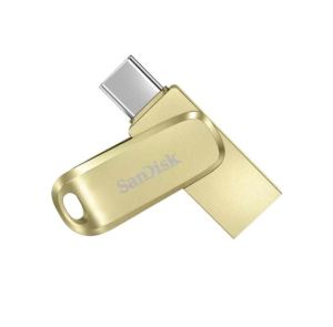 SanDisk -ของเเท้ 512GB 2in1 Ultra Dual Drive Luxe USB Type-C Model : SDDDC4-512G-G46 Model : SDDDC4-512G-G46GD