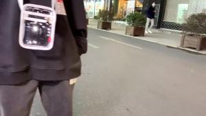 潮牌斜挎包男pvc果冻透明包包男生潮流韩版学生单肩迷你小挎包23.5.29Lelaki beg pvc jeli lelaki bergaya budak lelaki bahu mini bahu 23.5.29