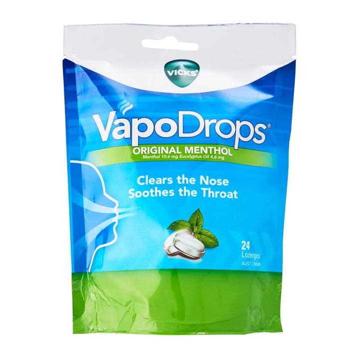 Vicks Vapodrops Peppermint 24PCS (Laz Mama Shop) Lazada Singapore