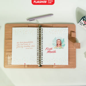 Flashee Kertas Binder Loose Leaf B5 26 RingPlanner Refill Kertas Binder A5 20 Ring