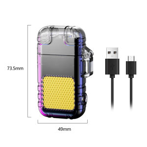 Keychain Light COB 2 in1 Flashlights Lighter Rechargeable Mini Lampu Suluh Light 3Modes Pocket Light Emergency Lamps Light for Outdoor Camping Light