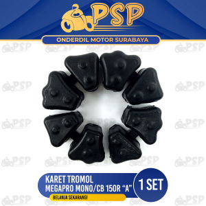 Karet Tromol Megapro Mono "A" (Harga Per Set) - Rubber Seat Bantalan Tahanan Ger Gear Gir Roda