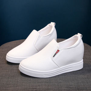 Giày Lười Nữ Siêu Nhẹ Chất Da PU Đế 6CM L298-1069