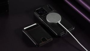FCfor iPhone 17 Pro Max air 16 15 14 13 Case Wallet Compatible with Magsafe RFID Blocking Card Holder 2 in 1 Detachable Kickstand Shockproof Phone Case for iPhone 17 Pro Max Black
