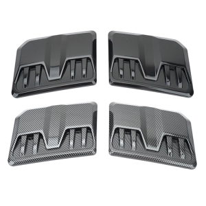 ABS Engine Hood Vent Cover for Improved airflows & Car Aesthetic Enhancement Lightweight Engine Hood Vent Cover for Car