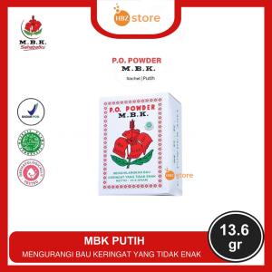 MBK Powder Silver & Silver 1 Box 12 pcs - Menghilangkan Bau Keringat/Badan - Deodorant Powder Sachet