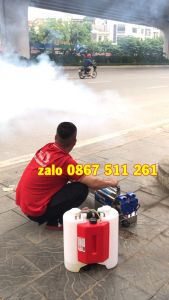 Máy xịt thuốc dạng khói diệt côn trùng sâu bệnh cho cây quế