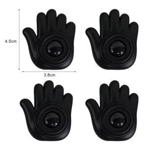 8 miếng đệm dày đệm sốc cửa xe hình lòng bàn tay miếng dán chống rung chống va chạm thông dụng đóng cửa