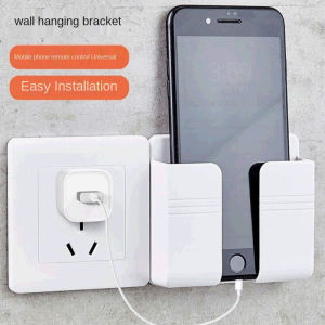 ตัวจัดการผนังตัวยึด ผนังตัวกล่องจัดเก็บชั้นวาง ติดผนังสำหรับโทรศัพท์/รีโมต - พร้อมในสต็อก