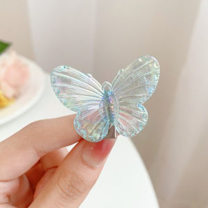 Tooyoo Korean Style 1PCS Colorful Butterfly Clip Side Sweet Girl Clip Banger
