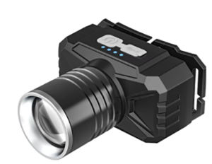 Senter kepala/lampu senter kepala/ led zoom super terang mitsuyama