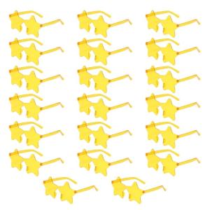 20 cái đầy màu sắc Sao Kính mát mặt trời bảo vệ eyewears Trọng lượng nhẹ Kính mát cho hoạt động mùa hè