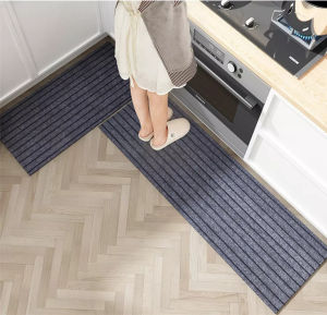 Kitchen Mat Floor Mat Water Absorption and Oil Absorption Household Non-slip Doormat Bathroom Mat Door Mat Entrance Nordic Carpet Long Runner Rug Kitchen Foot Mat