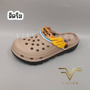 VIDVIEW !!ลดสนั่น!! รองเท้าหัวโตชาย Adda 5TD24M7 พื้น 2density เบอร์ 40-44 ใส่สบาย รองเท้าแฟชั่น รองเท้าสวมชาย รองเท้าทรง crocs