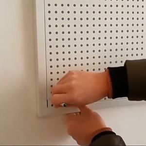 40*60 40*100CM Metal Pegboard E-sports Room Wall Hanging Shelf Organizer Tools Hardware Storage Rack
