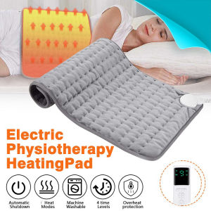 Heating pad blanket 60 * 30cm electric heating pad 9-temperature timer pad neck shoulder spinal therapy heating pad relieving leg pain加热毯