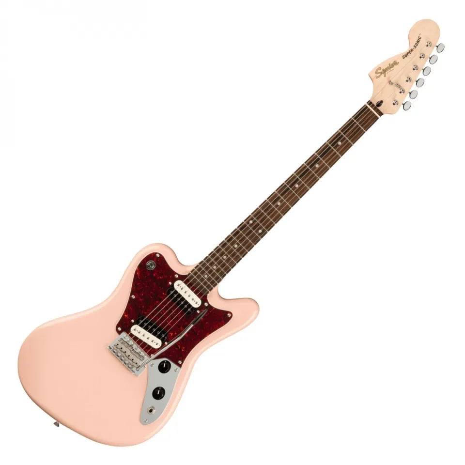 Squier Paranormal Series Super Sonic Electric Guitar - Shell Pink